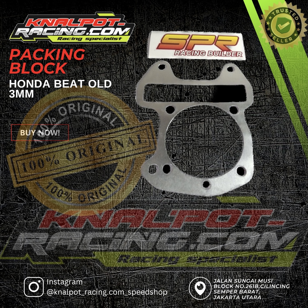 PAKING BLOK HONDA BEAT OLD 3MM